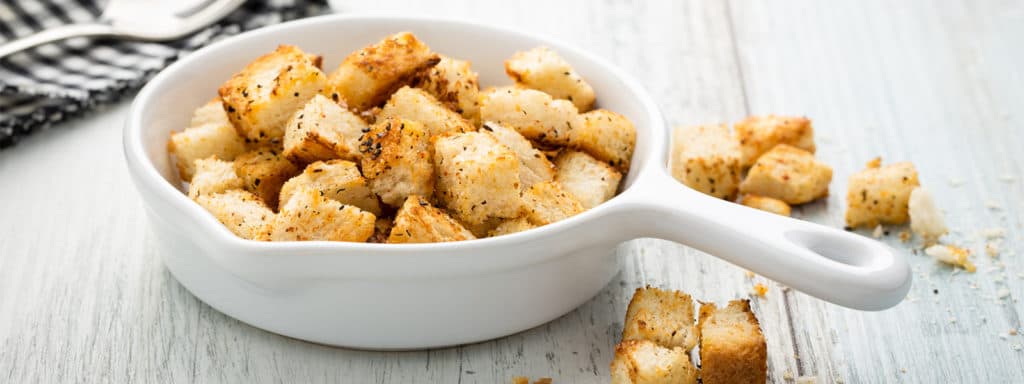 Spice World Garlic Baked Croutons