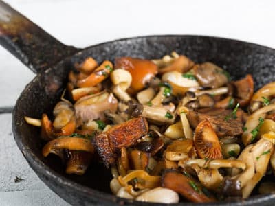 Spice World Sautéed Garlic Mushrooms