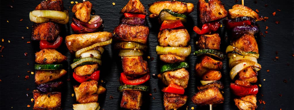 Spice World Ginger Chicken Kabobs