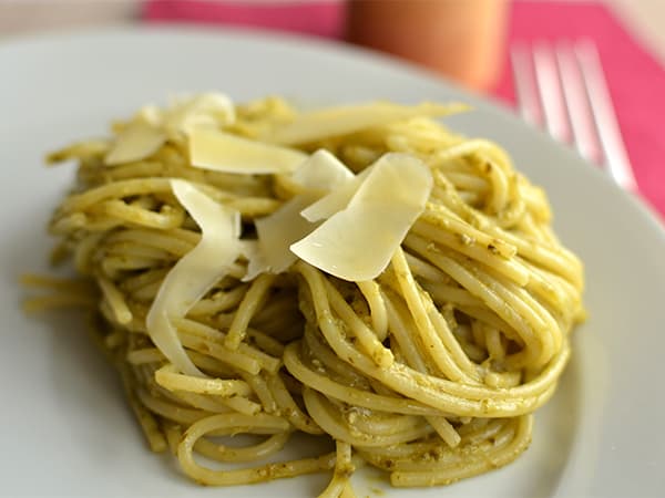 Pasta Con Pesto Alla Melone