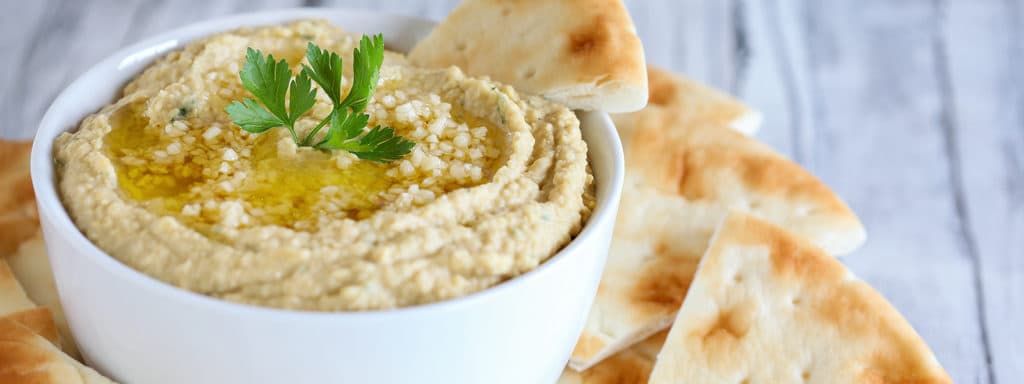 Instant Pot Classic Garlic Hummus Header