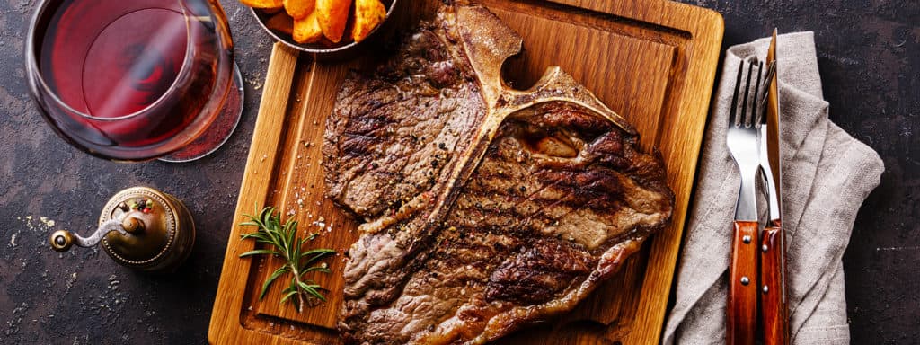 Whiskey & Garlic Marinated Steak