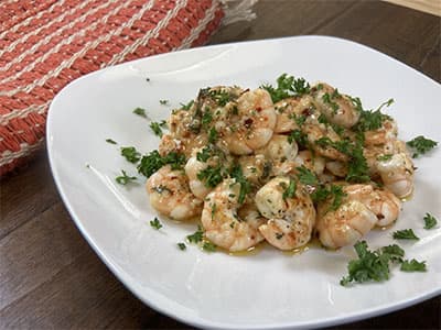 lemon garlic shrimp