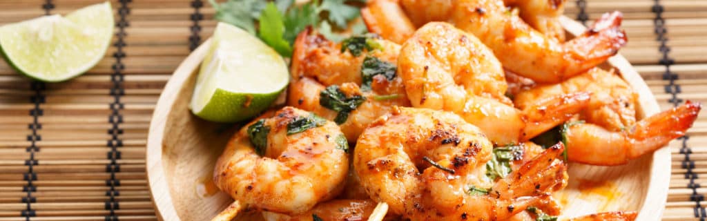 Grilled Shrimp Skewer
