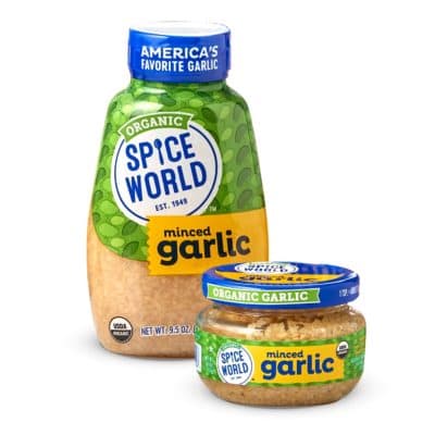organic minced garlic
