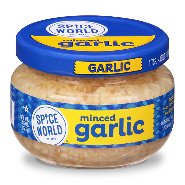 jar of minced garlic