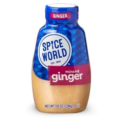 squeezable minced ginger