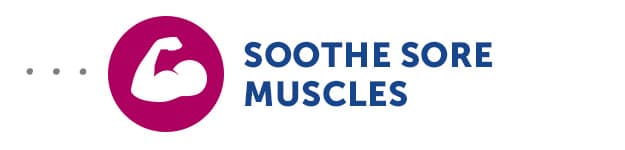 Soothe Sore Muscles