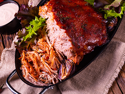 Fire Roasted Pulled Pork