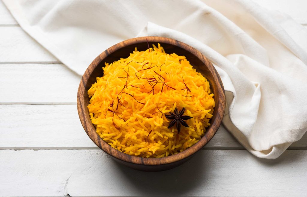 Perfect Saffron Rice