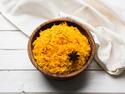Perfect Saffron Rice