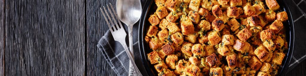 garlic bread stuffing