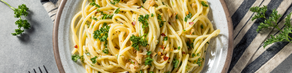 pasta with garlic