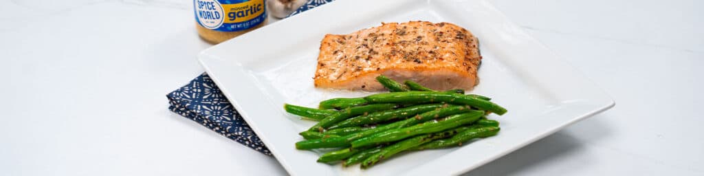 sheet pan salmon