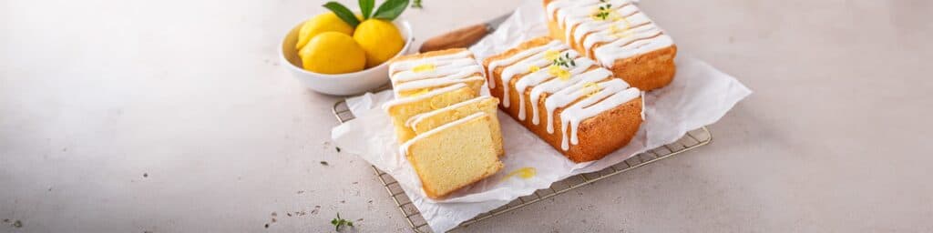 Spice World Gingered Pound Cake with Lemon Glaze Icing Feat