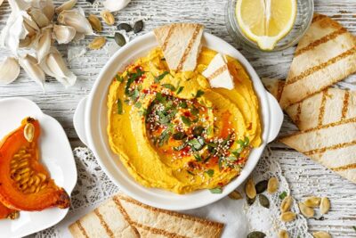 Pumpkin Whipped Feta Dip