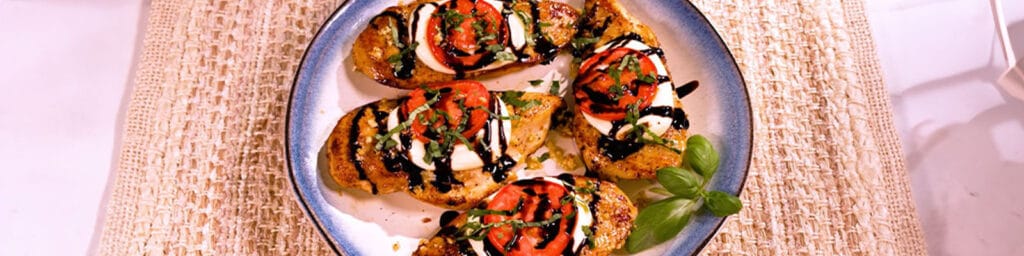 garlic caprese