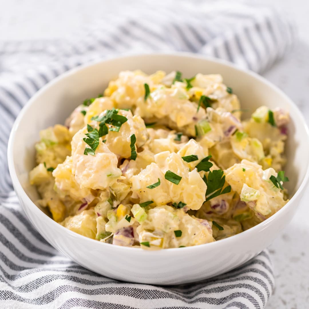 garlicky potato salad