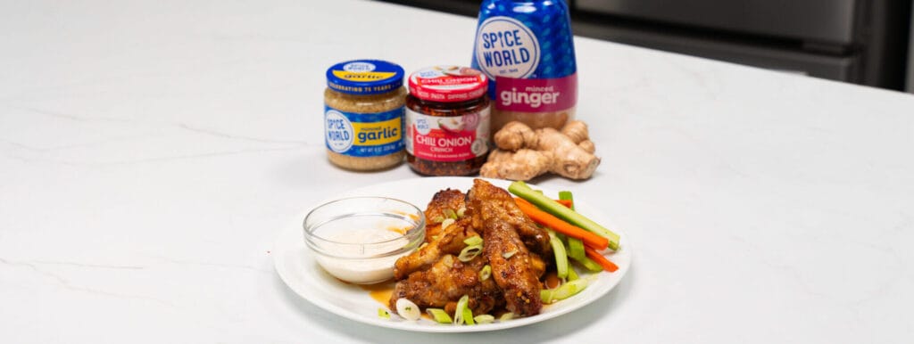 Chili Onion Crunch Wings