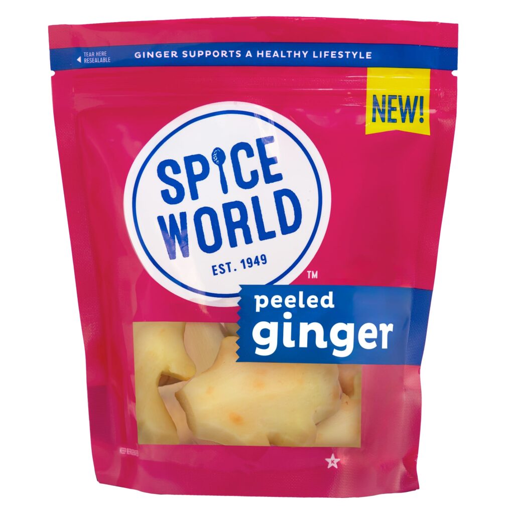 Peeled Ginger