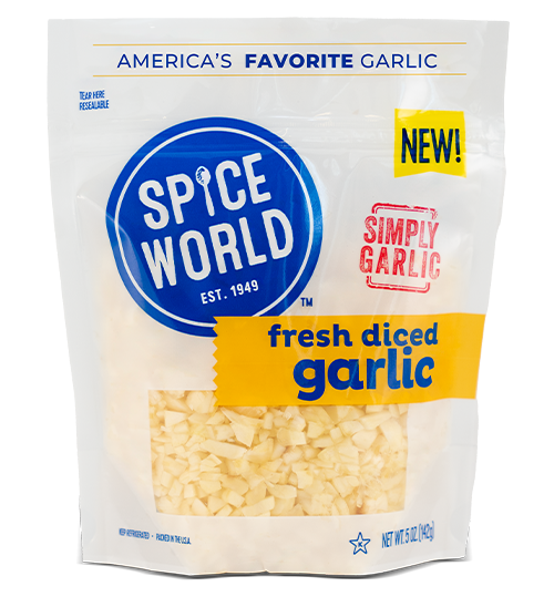 Diced Garlic Bag