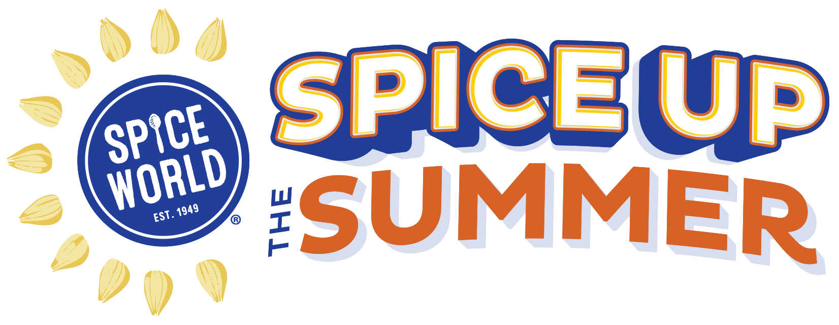 Spice World promotional banner encouraging flavorful summer cooking